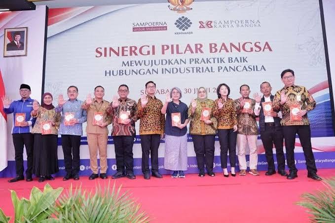 Kemnaker dan Sampoerna Perkuat Hubungan Industrial Pancasila, Siapkan Pelatihan bagi Pekerja Terdampak PHK